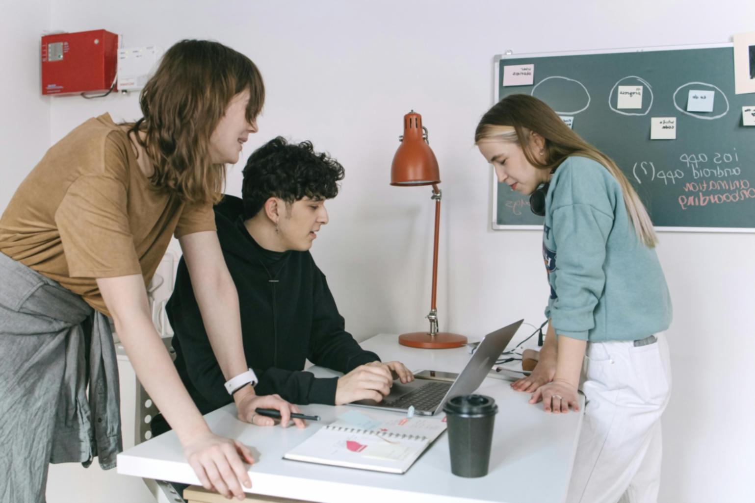 Team collaboration workspace at AdvantaFlow office in Songkhla