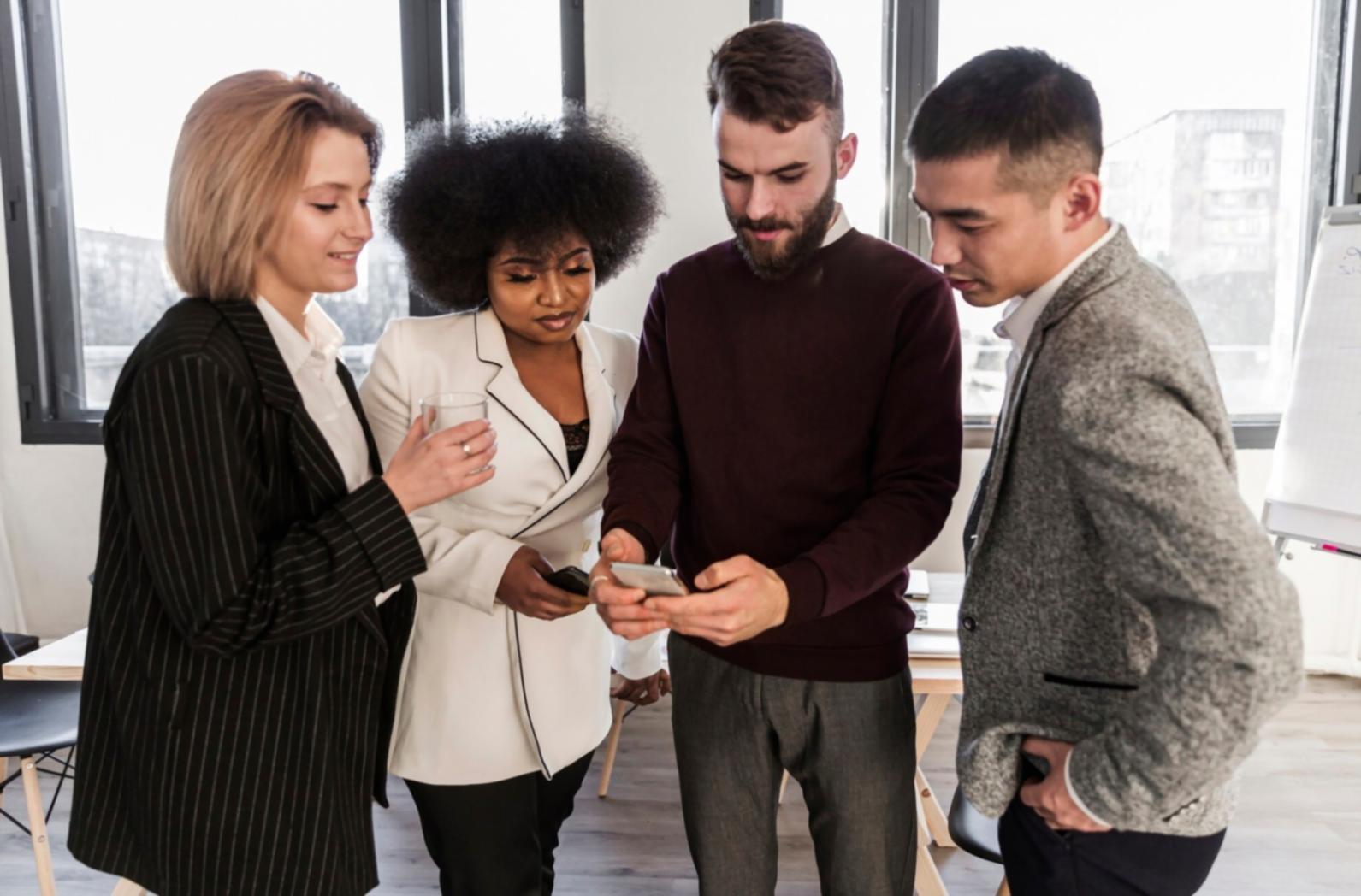 Team coordination workspace showing project management tools in action